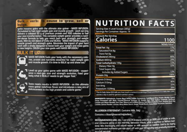 Nutrex Mass Infusion 12 lb